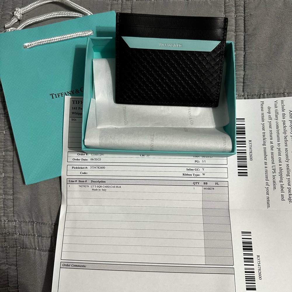 Tiffany & Co. Card Holder Accessory